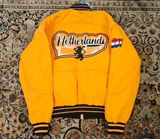 Cazadora Bomber Holanda 90s Talla XL medida