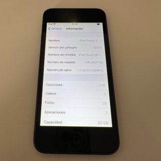 iPod touch 6.a generación 32 GB gris espacial