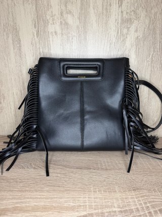 Bolso Maje Miss Mini M Piel Negro