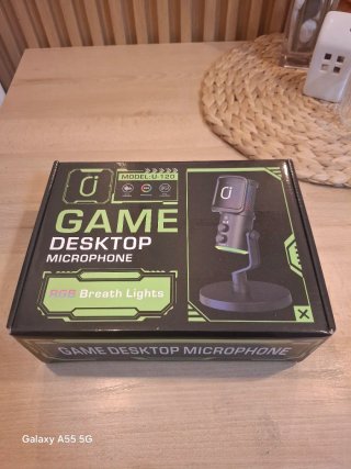 Micrófono Gaming U-120 con Luces RGB
