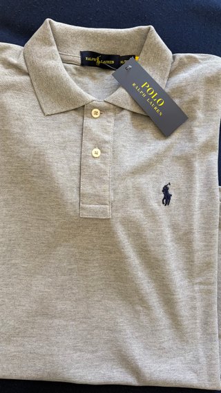 Polo Ralph Lauren Gris Talla XL