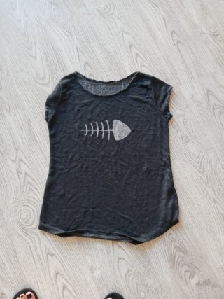 Camiseta Negra Talla S