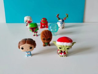 Set di 8 Funko Pop Star Wars Christmas edition