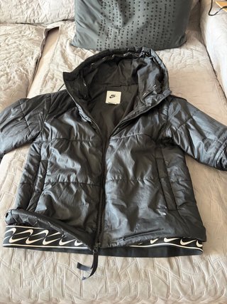 Chaqueta Acolchada Nike Negra