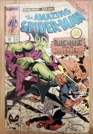 Comics spiderman vintage #312,#324 y #16