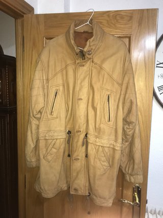 Abrigo de Piel Bovino Talla 58
