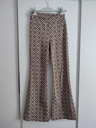 Pantalón Hippie Estampado Talla M