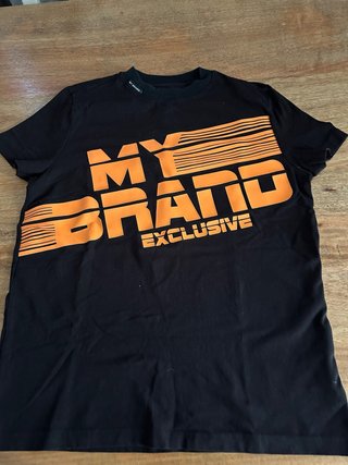 Camiseta My Brand Exclusive Negra Talla XS