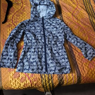Chubasquero Niña Estampado Talla 8