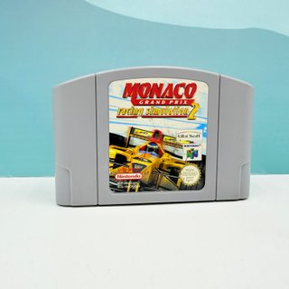 Monaco grand prix racing simulation 2 N64 Nintendo