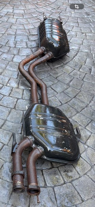 Tubo de escape y silenciador Mercedes c140 W140 R1