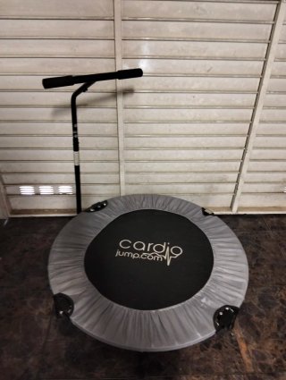 Trampolín Cardio Jump con Barra