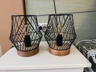 Set de 2 Lámparas de Mesa