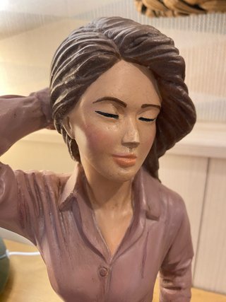 Muñeca de escayola tipo Elisa