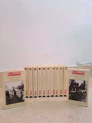 Colección 12 cintas VHS Semana Santa Sevilla