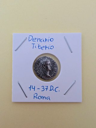 Réplica Denario Tiberio