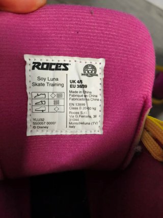 Patines Soy Luna Roces Talla 38/39