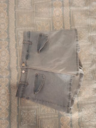 Falda pantalón vaquera azul XL