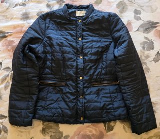 Chaqueta Acolchada Azul