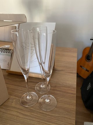 Set de 6 Copas de Cava