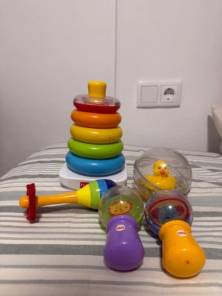 Set de 5 Juguetes Fisher-Price para Bebé
