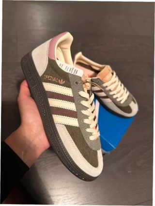 Adidas Handball Spezial Silver Green Talla 36