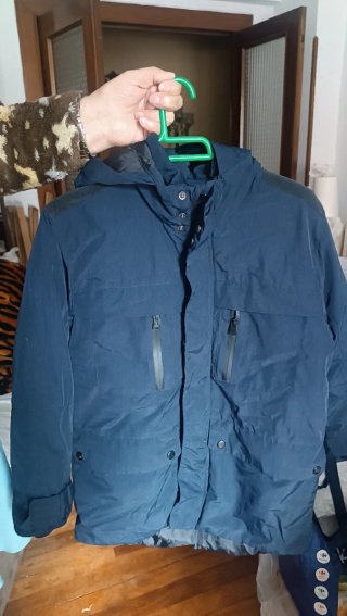 Chaqueta de Invierno Zara Azul. 134 cm. Talla 9.