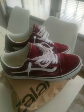 Zapatillas Vans burdeos