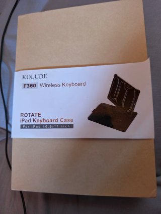 Funda con Teclado KOLUDE F360 para iPad