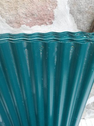 Placas de PVC Onduladas Verdes