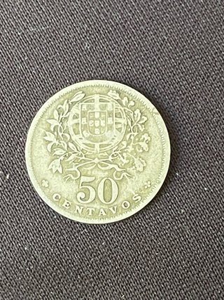 Moneda 50 Centavos Portugal 1929