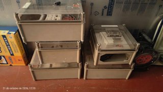 Set de 5 Cajas Estancas para Electricidad