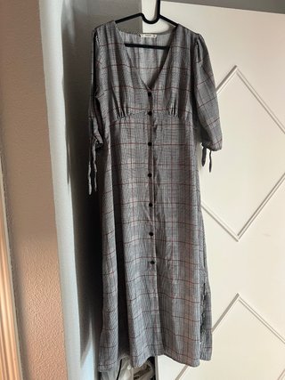 Vestido largo Mango estampado