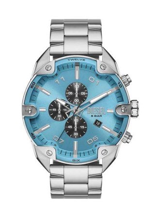 Reloj Diesel Spiked nuevo esfera turquesa
