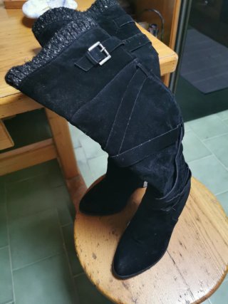 Botas Altas Negras
