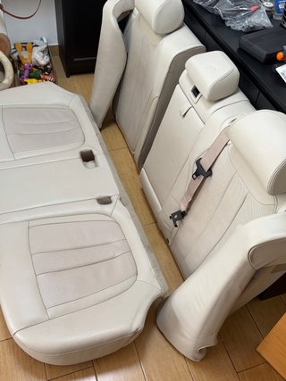 Asientos traseros BMW X5 F15 marfil
