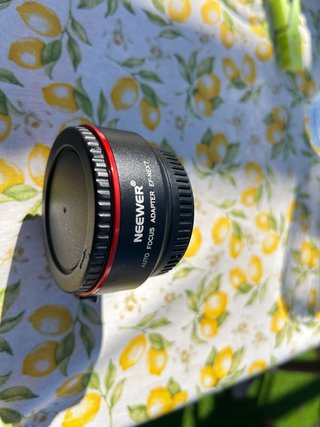 Adaptador Neewer EF-NEXT7 Canon a Sony E. LEER !