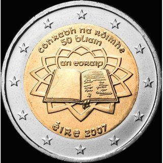 Moneda 2 Euros Conmemorativa Irlanda 2007