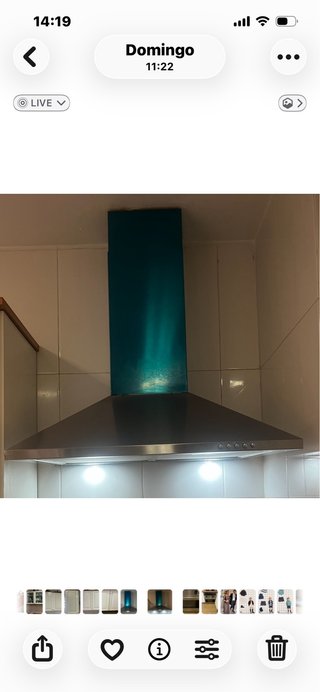Campana Extractora de Acero Inoxidable