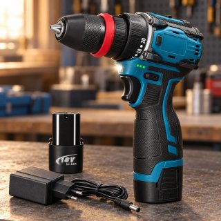 Taladro Weytoll 18V con 2 baterías