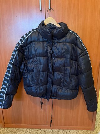Chaquetón Kappa Negro
