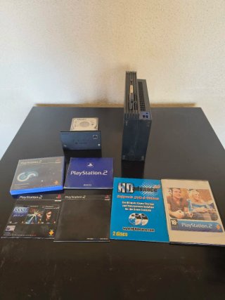 Consola PS2 (PlayStation 2) FAT + HDD 80GB