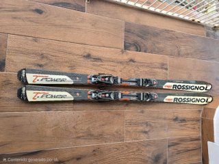 Esquís Rossignol 160cm y Botas