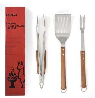 Set di 3 utensili per barbecue Grillama