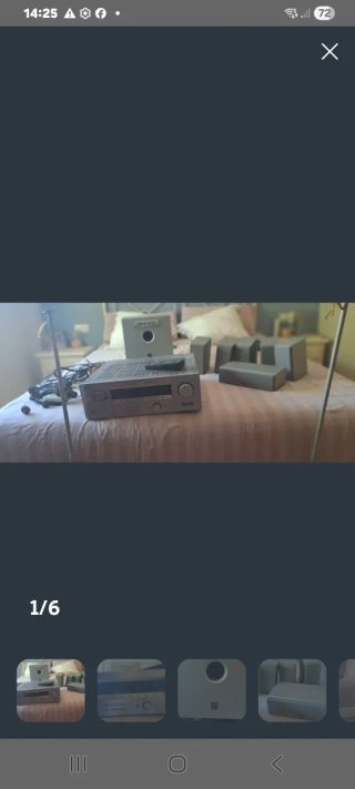 Home Cinema Yamaha Plateado