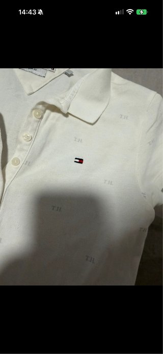 Polo de mujer Tommy Hilfiger blanco
