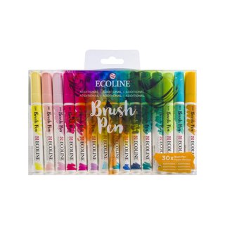 Juego de 30 plumas Ecoline Brush