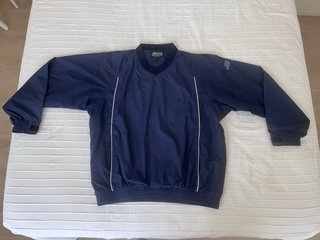 Cortavientos de Golf Mizuno Azul