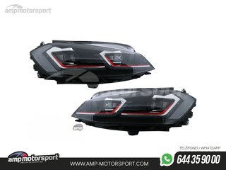 FAROS DELANTEROS LUZ DIURNA TUBE LIGHT PARA VOLKSWAGEN GOLF 7 2017--