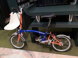 Bicicleta Plegable Brompton C Line 12V